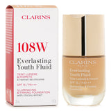Clarins Everlasting Youth Fluid Illuminating & Firming Foundation SPF 15 - # 108 Sand(Random Packaging) 30ml/1oz