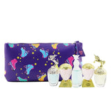 Anna Sui Miniature Coffret: Fantasia EDT + Fantasia Mermaid EDT + Sceret Wish EDT + 2x Sky EDT + Pouch 5pcs+Pouch 5ml