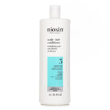 Nioxin Density System 3 Scalp Therapy Conditioner (Colored Hair, Light Thinning, Color Safe) (Random Packaging) 1000ml/33.8oz