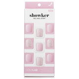 Cololab Showker Gel Nail Strip # CSA311 Violet Flower  1pcs