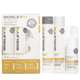 Bosley MD BosDefense Color Safe Starter Kit: Nourishing Shampoo 5.1+Volumizing Conditioner 5.1oz+Leave In Treatment 3.4oz 3pcs