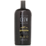 American Crew 3-in-1 Ginger + Tea Shampoo, Conditoner And Body Wash 1000ml/33.8oz