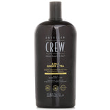 American Crew 3-in-1 Ginger + Tea Shampoo, Conditoner And Body Wash 1000ml/33.8oz
