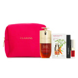 Clarins Favourites Set: Double Serum 30ml+Lip Comfort Oil - # 03 1.4ml+Wonder Volume Mascara XXL 3ml+Double Serum Eye Sample 0.9ml 4pcs