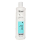Nioxin Density System 3 Scalp Therapy Conditioner (Colored Hair, Light Thinning, Color Safe) 500ml/16.9oz