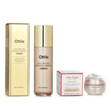 Shiseido Shiseido Benefiance Wrinkle Smoothing Eye Cream 15ml X Ottie Gold Prestige Resilience Energetic Essence 50ml 2pcs