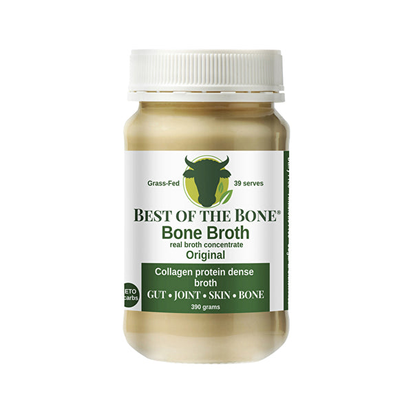 Best Of The Bone Best of the Bone Bone Broth Beef Real Broth Concentrate Original 390g