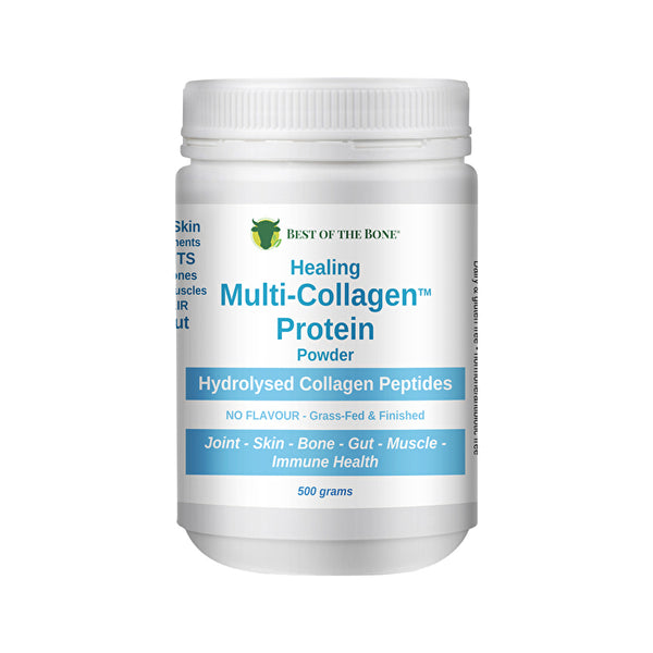 Best Of The Bone Best of the Bone Healing Multi-Collagen Protein Powder Hydrolysed Collagen Peptides Unflavoured 500g