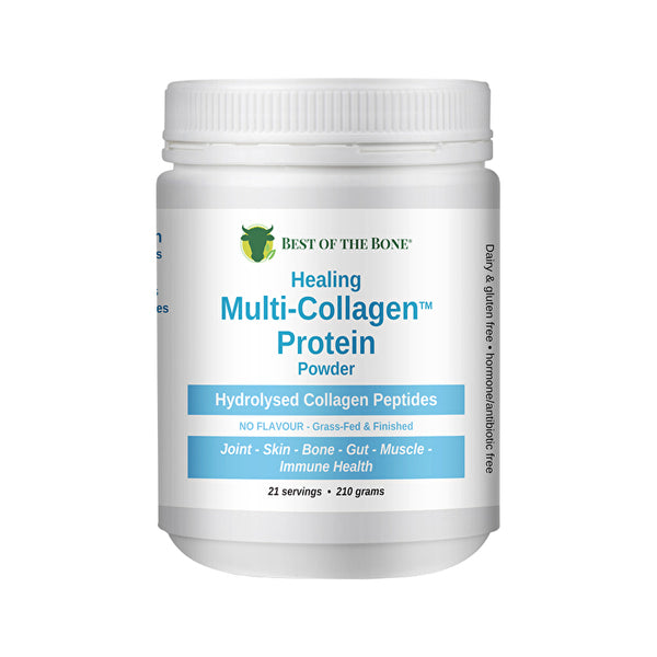 Best Of The Bone Best of the Bone Healing Multi-Collagen Protein Powder Hydrolysed Collagen Peptides Unflavoured 210g