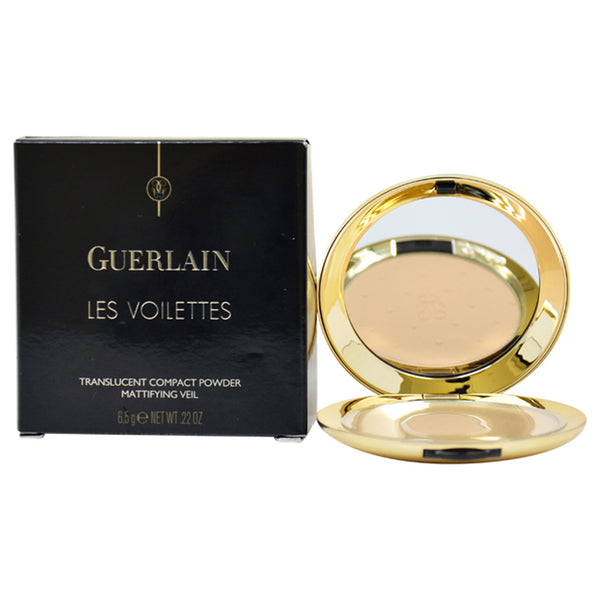 Guerlain Les Voilettes Translucent Compact Powder - 3 Medium by Guerlain for Women - 0.19 oz Powder