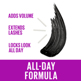 Maybelline The Falsies Lash Lift Volumising Mascara 9.6ml - Black