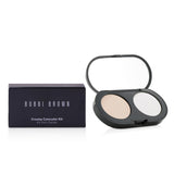 Bobbi Brown New Creamy Concealer Kit - Porcelain Creamy Concealer + White Sheer Finish Pressed Powder 3.1g/0.11oz
