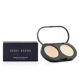 Bobbi Brown New Creamy Concealer Kit - Warm Ivory Creamy Concealer + Pale Yellow Sheer Finish Pressed Powder 3.1g/0.11oz