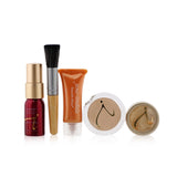 Jane Iredale Starter Kit (6 Pieces): 1xPrimer & Brighter, 1xLoose Mineral Powder, 1xMineral Foundation - # Light