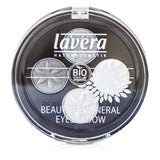 Lavera Beautiful Mineral Eyeshadow Quattro - # 01 Smoky Grey