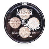 Lavera Beautiful Mineral Eyeshadow Quattro - # 02 Cappuccino Cream 4x0.8g/0.026oz