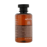 Apivita Oily Dandruff Shampoo with White Willow & Propolis (For Oily Scalp)
