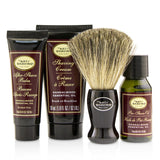 The Art Of Shaving Starter Kit - Sandalwood: Pre Shave Oil + Shaving Cream + After Shave Balm + Brush + Bag