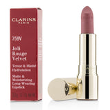 Clarins Joli Rouge Velvet (Matte & Moisturizing Long Wearing Lipstick) - # 759V Wood Berry