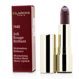 Clarins Joli Rouge Brillant (Moisturizing Perfect Shine Sheer Lipstick) - # 744S Plum