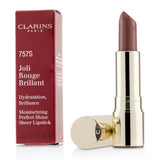 Clarins Joli Rouge Brillant (Moisturizing Perfect Shine Sheer Lipstick) - # 757S Nude Brick 3.5g/0.1oz