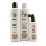Nioxin 3D Care System Kit 3 - For Colored Hair, Light Thinning, Balanced Moisture 3pcs