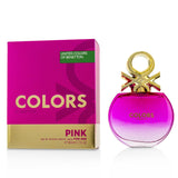 Benetton Colors Pink Eau De Toilette Spray 80ml/2.7oz