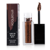 Smashbox Always On Metallic Matte Lipstick - Bold Digger (Bronze With Bronze & Gold Pearl)