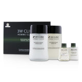 3W Clinic Homme Classic - Moisturizing Freshness Essential Skin Care Set: Essential Skin 150ml+30ml + Essential Lotion 150ml+30ml