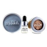 Stila Magnificent Metals Foil Finish Eye Shadow With Mini Stay All Day Liquid Eye Primer - Metallic Kitten 2pcs