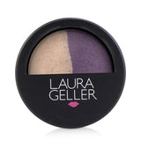 Laura Geller Baked Color Intense Shadow Duo - # Slate/Plum