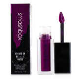 Smashbox Always On Metallic Matte Lipstick - So Jelly (Fuchsia With Fuchsia & Blue Pearl) 4ml/0.13oz