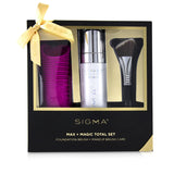 Sigma Beauty Max + Magic Total Set (Foundation Brush + Foundation Brush Care) 3pcs