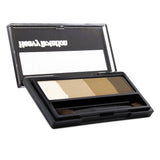 KISS ME Heavy Rotation Waterproof Powder Eyebrow And 3D Nose - # 01 Light Brown 3.5g/0.12oz