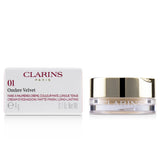 Clarins Ombre Velvet Eyeshadow - # 01 White Shadow