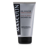 Bourjois Masculin Coffret: Acier Eau De Toilette Spray 100ml+Hair & Body Shower Gel 150ml/5oz