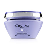 Kerastase Blond Absolu Masque Ultra-Violet Anti-Brass Blonde Perfecting Purple Masque - Lightened Cool Blonde Hair (Box Slightly Damaged) 200ml/6.8oz
