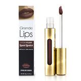 Grande Cosmetics (GrandeLash) GrandeLIPS Plumping Liquid Lipstick (Metallic Semi Matte) - # Sparkling Sangria 4g/0.14oz