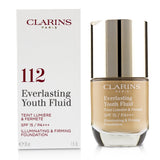 Clarins Everlasting Youth Fluid Illuminating & Firming Foundation SPF 15 - # 112 Amber 30ml/1oz