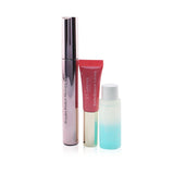 Clarins Wonder Perfect Mascara 4D Look Set: Mascara 8ml + Instant Eye Make Up Remover 10ml + Lip Protector 5ml 3pcs