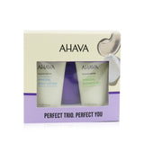 Ahava Deadsea Water Perfect Mineral Body Trio Set: Hand Cream 40ml + Body Lotion 40ml + Shower Gel 40ml