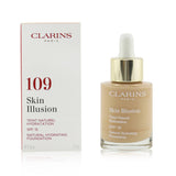 Clarins Skin Illusion Natural Hydrating Foundation SPF 15 # 109 Wheat