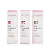 Clarins Instant Light Lip Comfort Oil Trio Set (01 Honey, 02 Raspberry, 03 Red Berry)