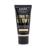 NYX Born To Glow! Naturally Radiant Foundation - # Light Porcelain 30ml/1.01oz