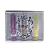 Marvis Wonders Of The World Travel Set: 1xKarakum Toothpaste+1xRoyal Toothpaste+1xRambas Toothpaste
