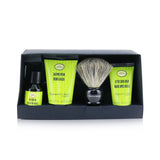 The Art Of Shaving The Four Elements of The Perfect Shave Set with Bag - Bergamot & Neroli : Pre Shave Oil + Shave Crm + A/S Balm + Brush + Razor