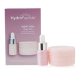 HydroPeptide Dew You Mega Minis Kit: Moisture Reset Phytonutrient Facial Oil 0.1 oz + Hydro-Lock Sleep Mask 0.5oz