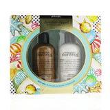 Philosophy Chocolate-Dipped Shortbread Cookie 2-Pieces Gift Set: Shampoo, Shower Gel & Bubble Bath 240ml + Body Lotion 240ml (Box Slightly Damaged) 240ml/8oz