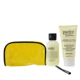 Philosophy 2-Pieces Get Set: One-Step Facial Cleanser 60ml + Ultra-Light Mosturizer 60ml