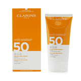 Clarins Invisible Sun Care Gel-To-Oil For Body SPF 50 - For Wet or Dry Skin